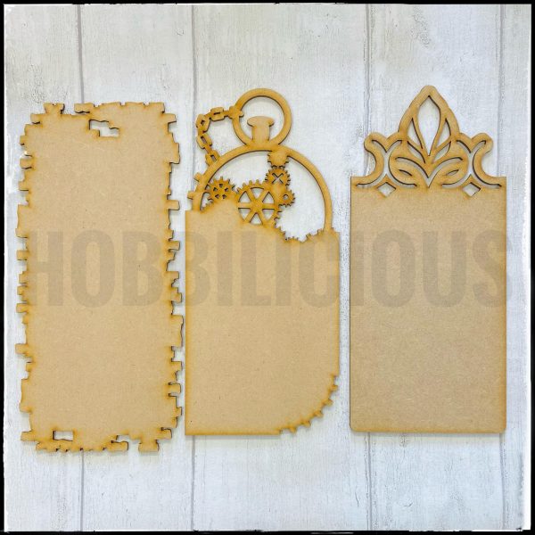 Hobbilicious Age Old MDF Tags Set