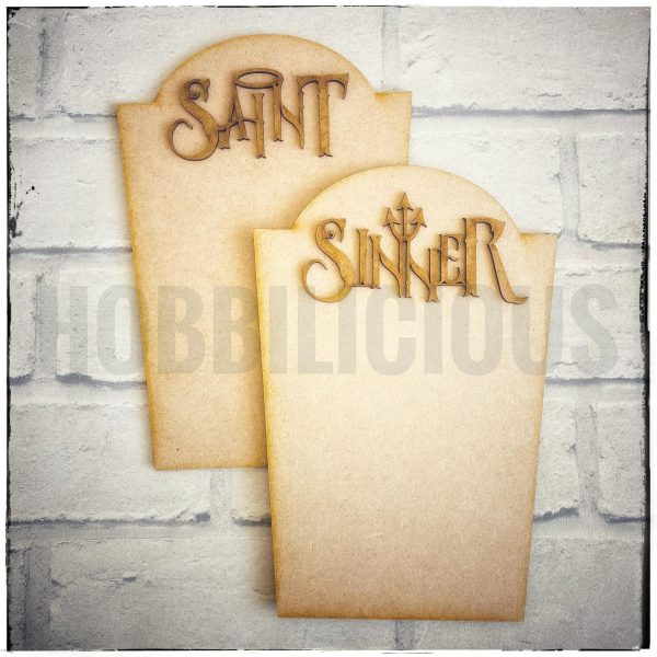Saint & Sinner tombstones Hobbilicious