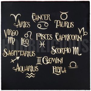 Hobbilicious Horoscope Star Signs in Craftboard